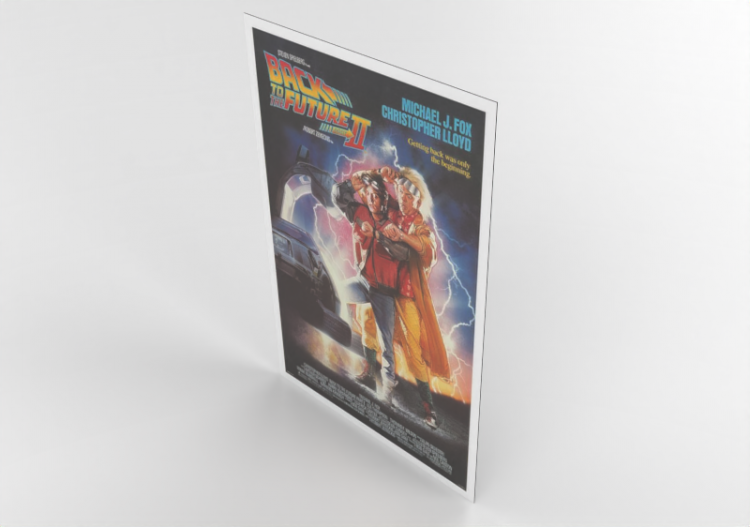 Impressions 3D - Poster Retour vers le futur 2 - ACCA...