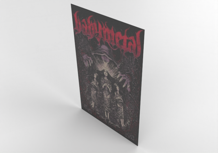 3D Prints - Poster Babymetal - ACCA software