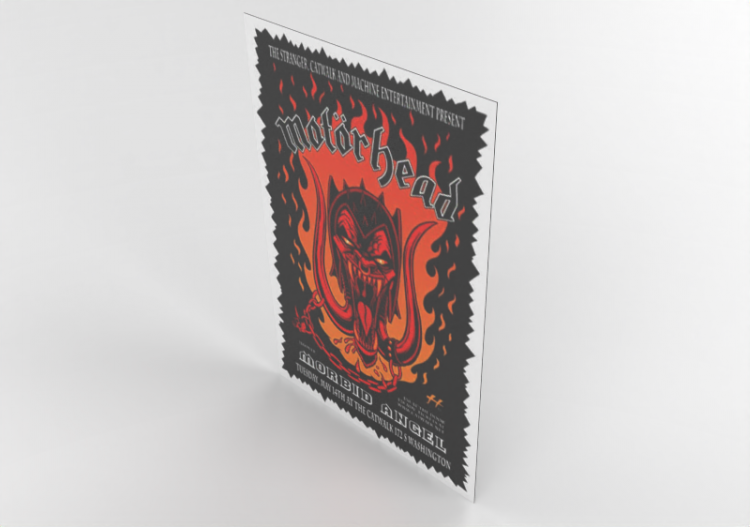 Vinilos 3D - Póster Motorhead - ACCA software