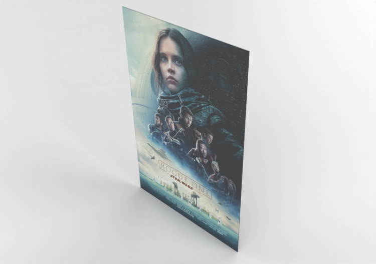 3D Poster - Poster Star Wars Rogue One - ACCA software