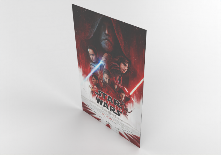 3D Poster - Poster Star Wars die letzten Jedi - ACCA...