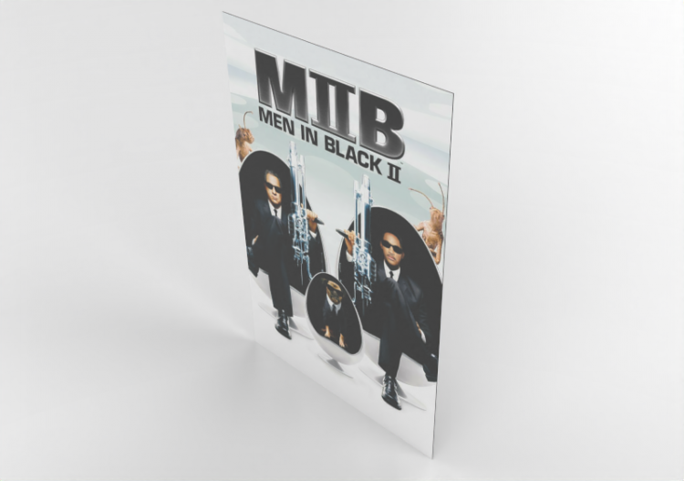 Impressões 3D - Cartaz MIB - Homens de Preto 2 - ACCA...