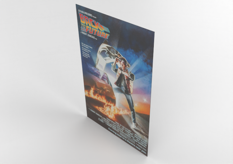 Vinilos 3D - Póster Volver al futuro - ACCA software