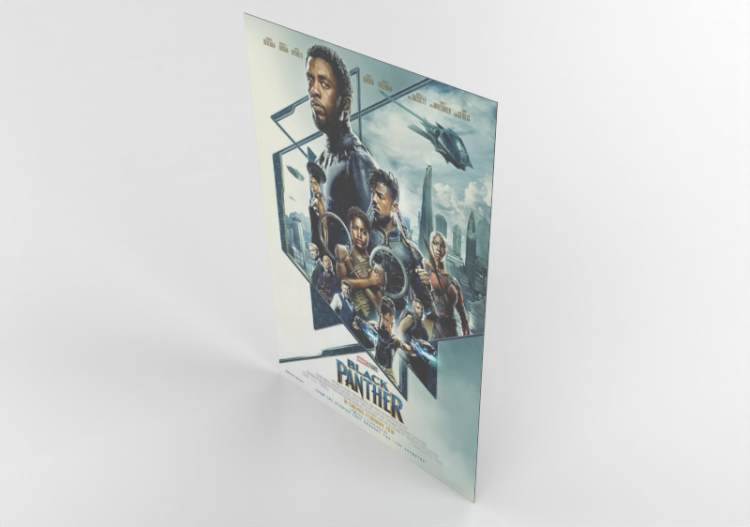 Stampe 3D - Poster Black panther - ACCA software