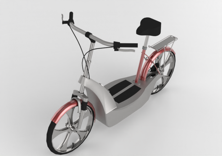 3D Motorräder und Fahrräder - Elektrofahrrad - ACCA...