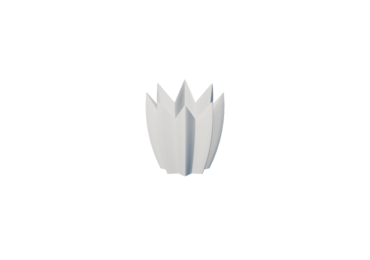 3D Töpfe und Keramik - Blumenvase - ACCA software 3D Töpfe und Keramik - Blumenvase - ACCA software