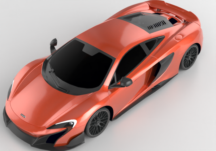 3D Cars - McLaren 675LT - ACCA software