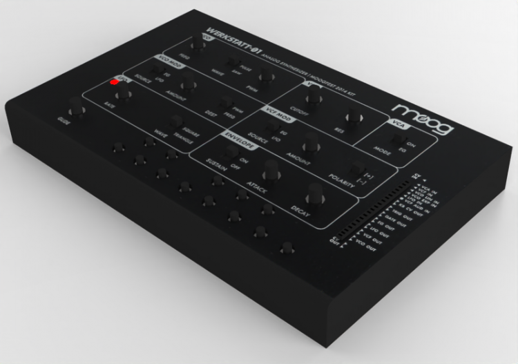 3D Musical Instruments - Moog Werkstatt 01 - ACCA software
