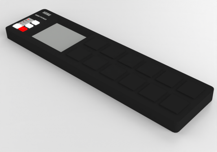 3D Musical Instruments - Korg Nano Pad - ACCA software