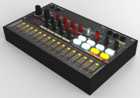 3D Musical Instruments - Korg Volca Beats