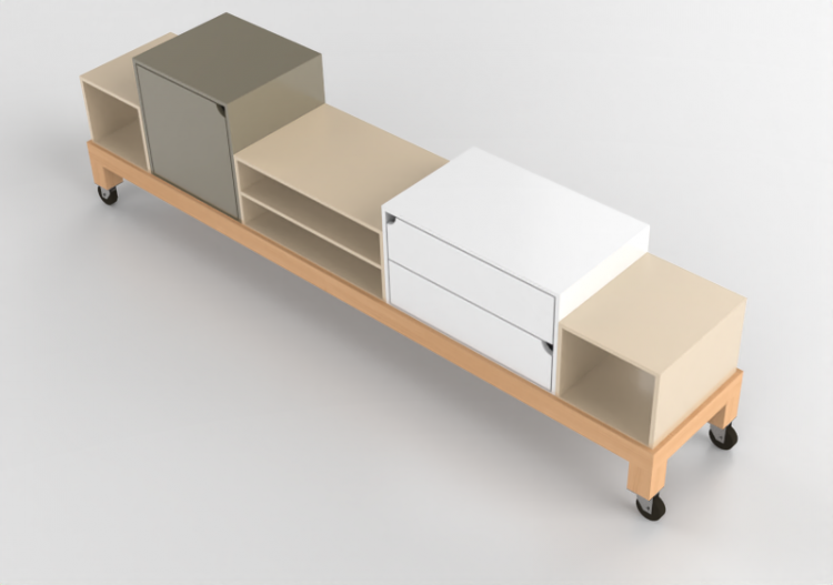 Meubles 3D - Mueble de madera - Luazzu - 500870 - ACCA...