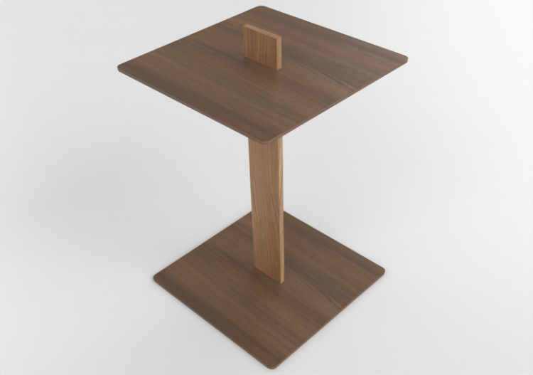 Mesas 3D - Mesita de madera - Artzzi - Mari - ACCA software