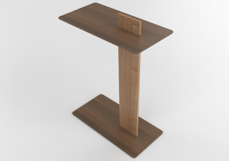 Mesas 3D - Mesita de madera - Artzzi - Mari - ACCA software
