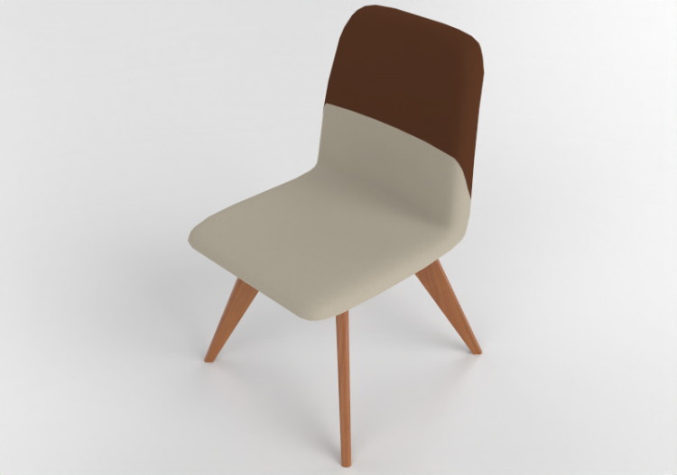3D Chairs - Fabric lined chair - Artzzi - Bela - ACCA...