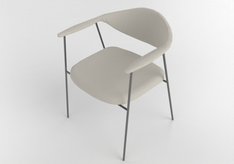 3D Stühle - Stoffstuhl - Artzzi - Agda - ACCA software