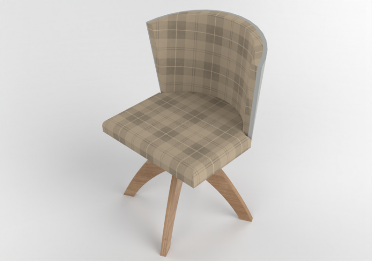 Sillas 3D - Silla de tela - Artzzi - Maggy - ACCA software