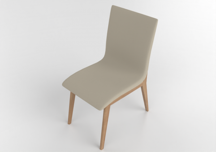 3D Chairs - Fabric lined chair - Artzzi - Malu - ACCA...