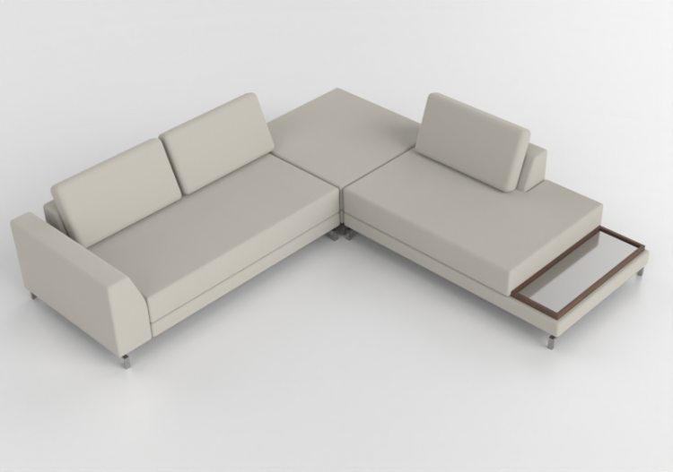 3D Sessel und Sofas - Stoffsofa - Artzzi - Tom - ACCA...