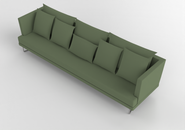 3D Sessel und Sofas - Stoffsofa - Artzzi - Turim - ACCA...