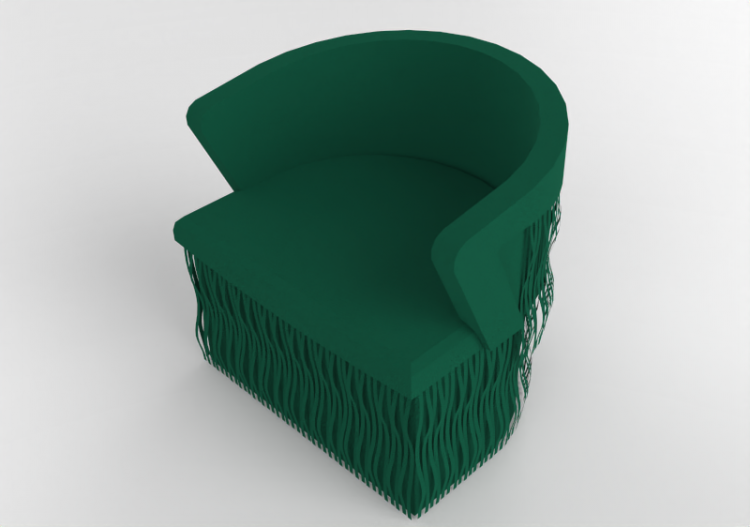 Divans 3D - Fauteuil en tissu - Artzzi - Breeze - ACCA...