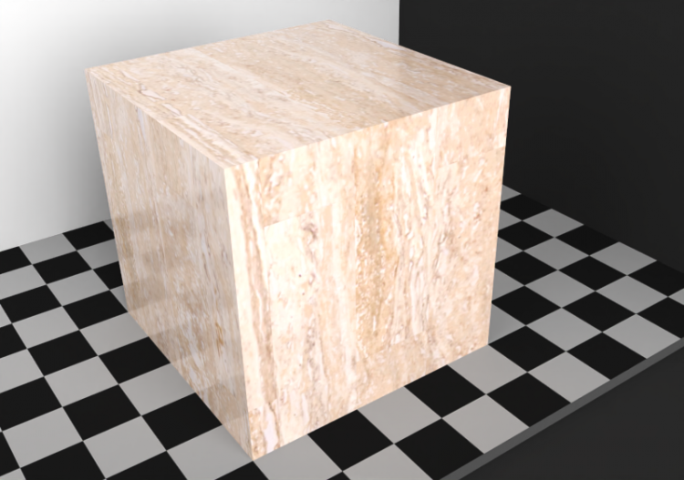 地板纹理 - 经典洞石 120x30 交错排列 - ACCA software