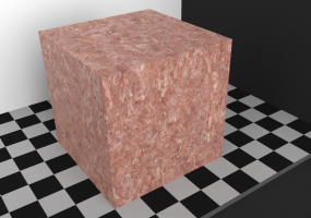 Flooring Textures - Red Travertine 60x60 staggered
