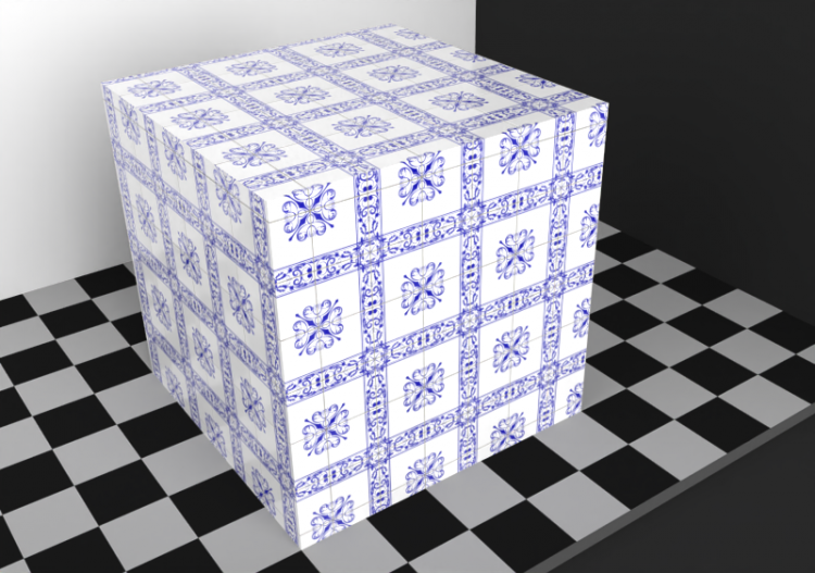 Texture revêtements - Carreau décoré (55) - ACCA software