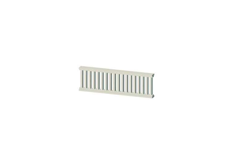 3D Balustrade - Rechteckige Säulen - ACCA software 3D Balustrade - Rechteckige Säulen - ACCA software