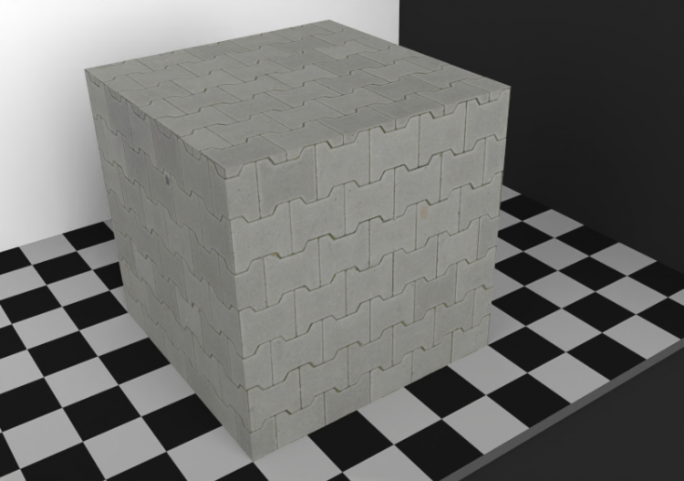 Texture pavés - Pierre (14) - ACCA software