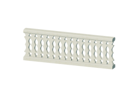 Balaustradas 3D - Pilastras decoradas