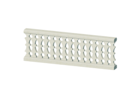 Balaustradas 3D - Pilastras decoradas com pan&ccedil;a