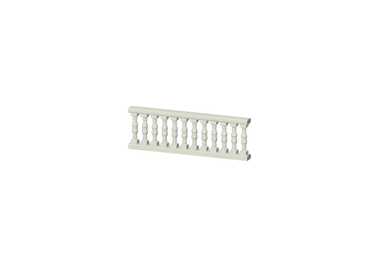 Balaustre 3D - Colonne a due pance - ACCA software Balaustre 3D - Colonne a due pance - ACCA software