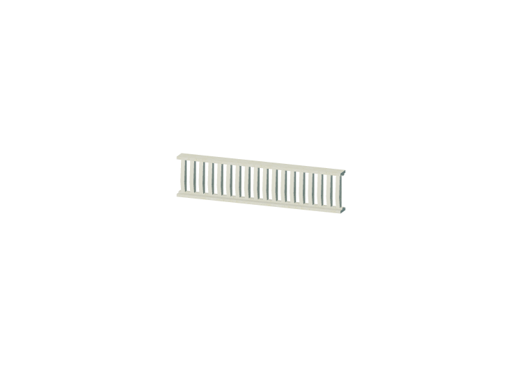 3D Balustrade - Rectangular columns with one bulge - ACCA... 3D Balustrade - Rectangular columns with one bulge - ACCA...