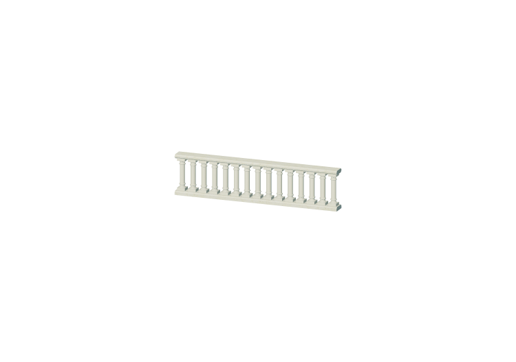 Balustrades 3D - Colonnes rondes - ACCA software Balustrades 3D - Colonnes rondes - ACCA software