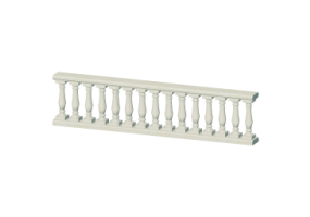 Balustrades 3D - Colonnes &agrave; un ventre