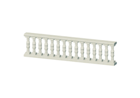 Balaustre 3D - Colonne a due pance