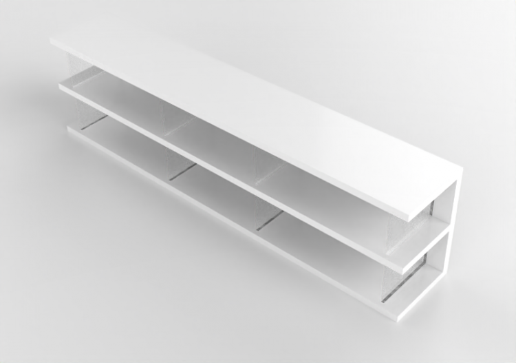 Mesas 3D - Mesa de madera para sofá - Artzzi - Sagunto -...