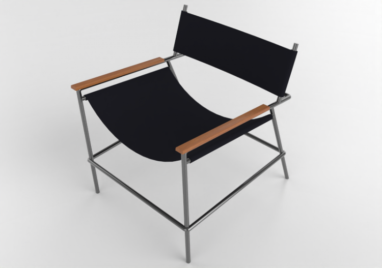 Cadeira 3D - Cadeira em tecido - Artzzi - Lua - ACCA...
