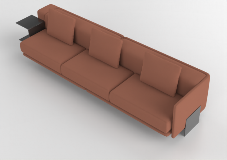 3D Sessel und Sofas - Sofa aus Stoff - Artzzi - Aibu - ACCA...