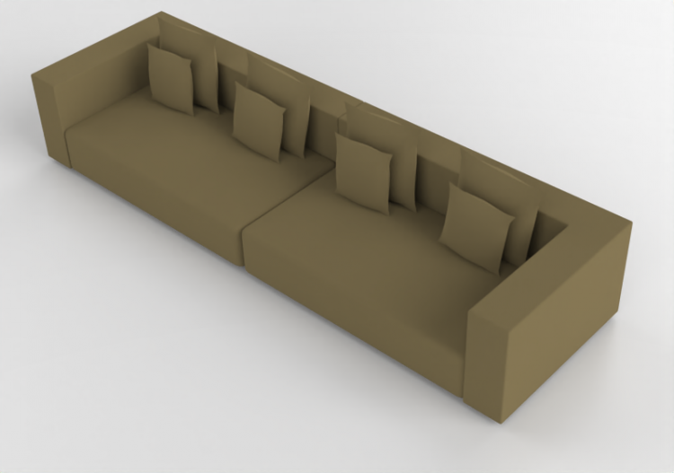 3D Sessel und Sofas - Sofa aus Stoff - Artzzi - Lev - ACCA...