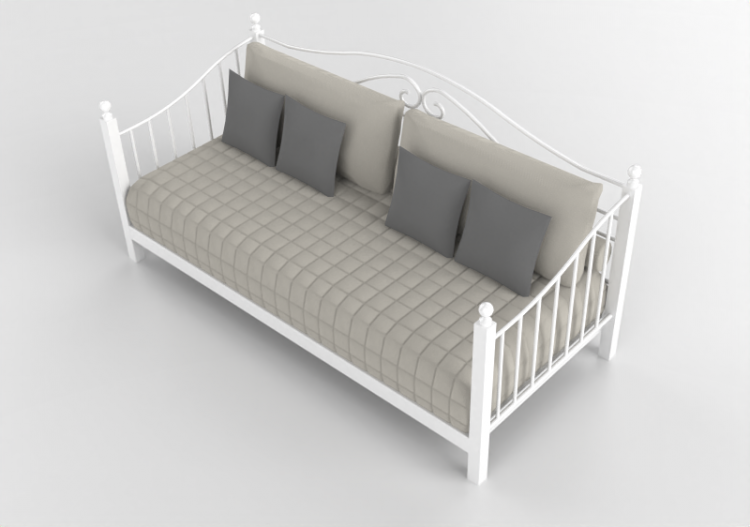 3D Sofa - Fabric sofa - Artzzi - Imperial - ACCA software