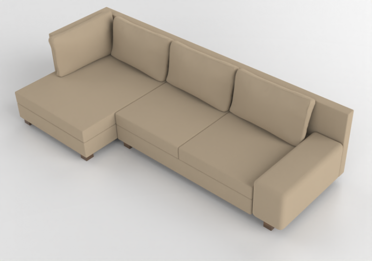 3D Sofa - Fabric sofa - Artzzi - Lucca - ACCA software