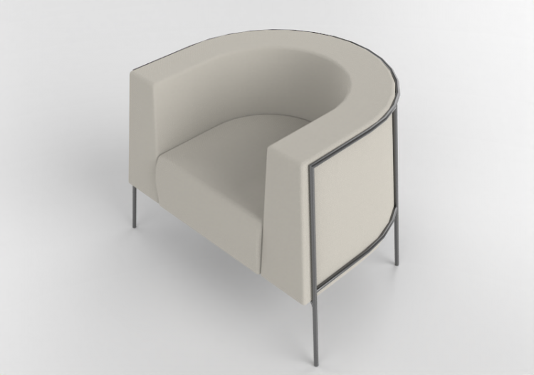 Chairs and Sofas 3D - Fabric armchair - Artzzi - NO - ACCA...