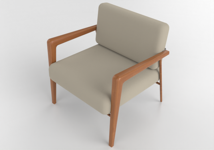 3D Sessel und Sofas - Sessel aus Stoff - Artzzi - Christy -...