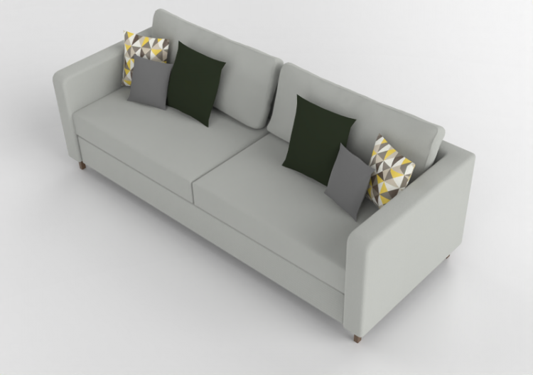 3D Sessel und Sofas - Sofa aus Stoff - Artzzi - Leggiero -...