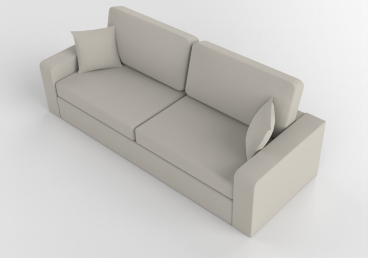 3D Sessel und Sofas - Sofa aus Stoff - Artzzi - Raj - ACCA...