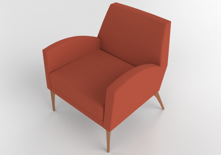 3D Sessel und Sofas - Sessel aus Stoff - Artzzi - Loire -...