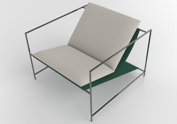 3D Sessel und Sofas - Sessel aus Stoff - Artzzi - Kass -...