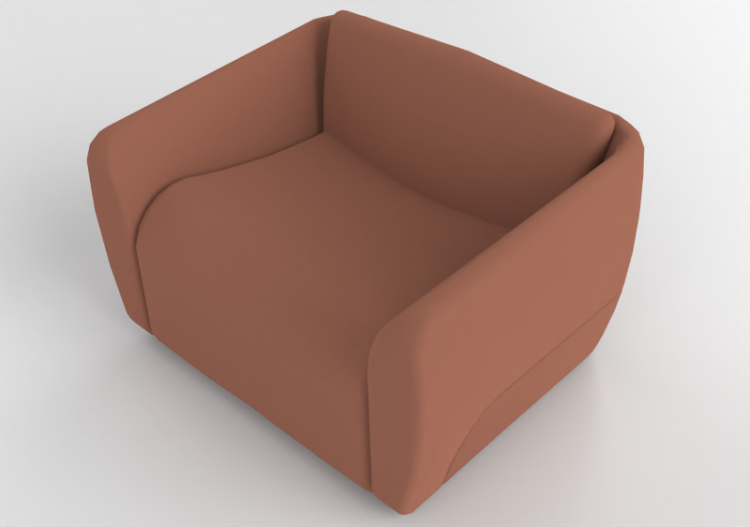 3D Sessel und Sofas - Sessel aus Stoff - Artzzi - Numb -...