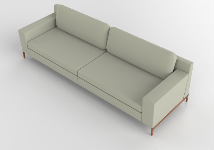 Poltronas y Sofás 3D - Sofá de tela - Artzzi - Firenze -...